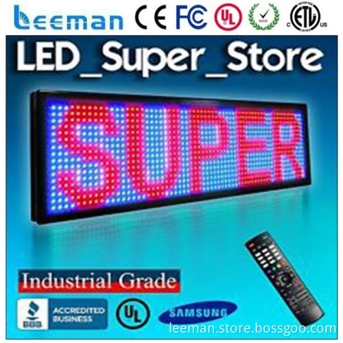 pixel pitch 10mm,8mm,6mm smd ,dip hot sell outdoor programmable led message display panel board